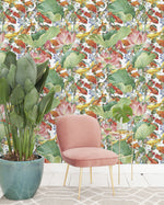 Creative Lab Amsterdam behang Lily Fishes Wallpaper