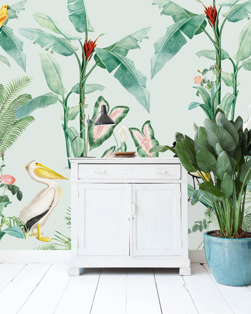 Creative Lab Amsterdam behang Pelican Wallpaper