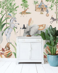 Creative Lab Amsterdam Elephant Wallpaper
