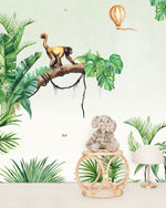 Creative Lab Amsterdam behang Monkey Jungle Wallpaper