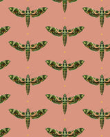 Creative Lab Amsterdam Dusty Pink Wallpaper Gold