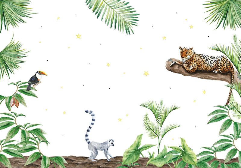 Creative Lab Amsterdam behang Jungle Tiger Wallpaper