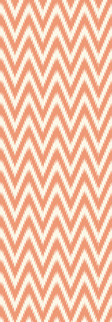 Creative Lab Amsterdam behang Ikat Orange Wallpaper