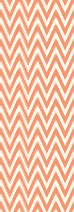 Creative Lab Amsterdam behang Ikat Orange Wallpaper