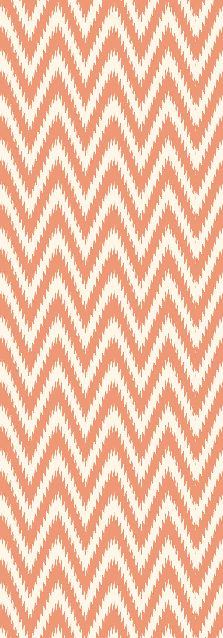 Creative Lab Amsterdam behang Ikat Orange Wallpaper