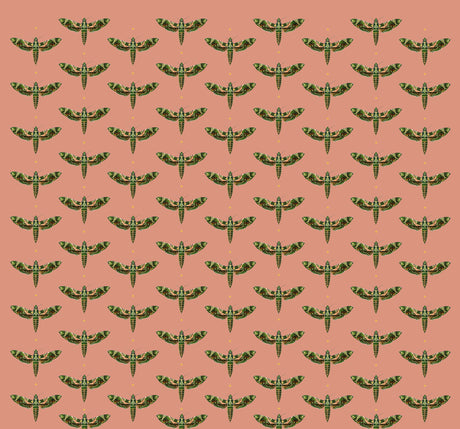 Creative Lab Amsterdam Dusty Pink Wallpaper Gold