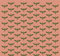Creative Lab Amsterdam Dusty Pink Wallpaper Gold