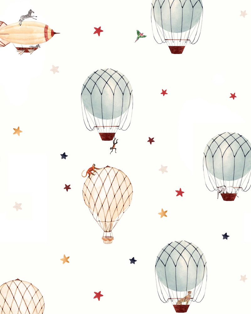 Creative Lab Amsterdam behang Little Balloon Wallpaper detail