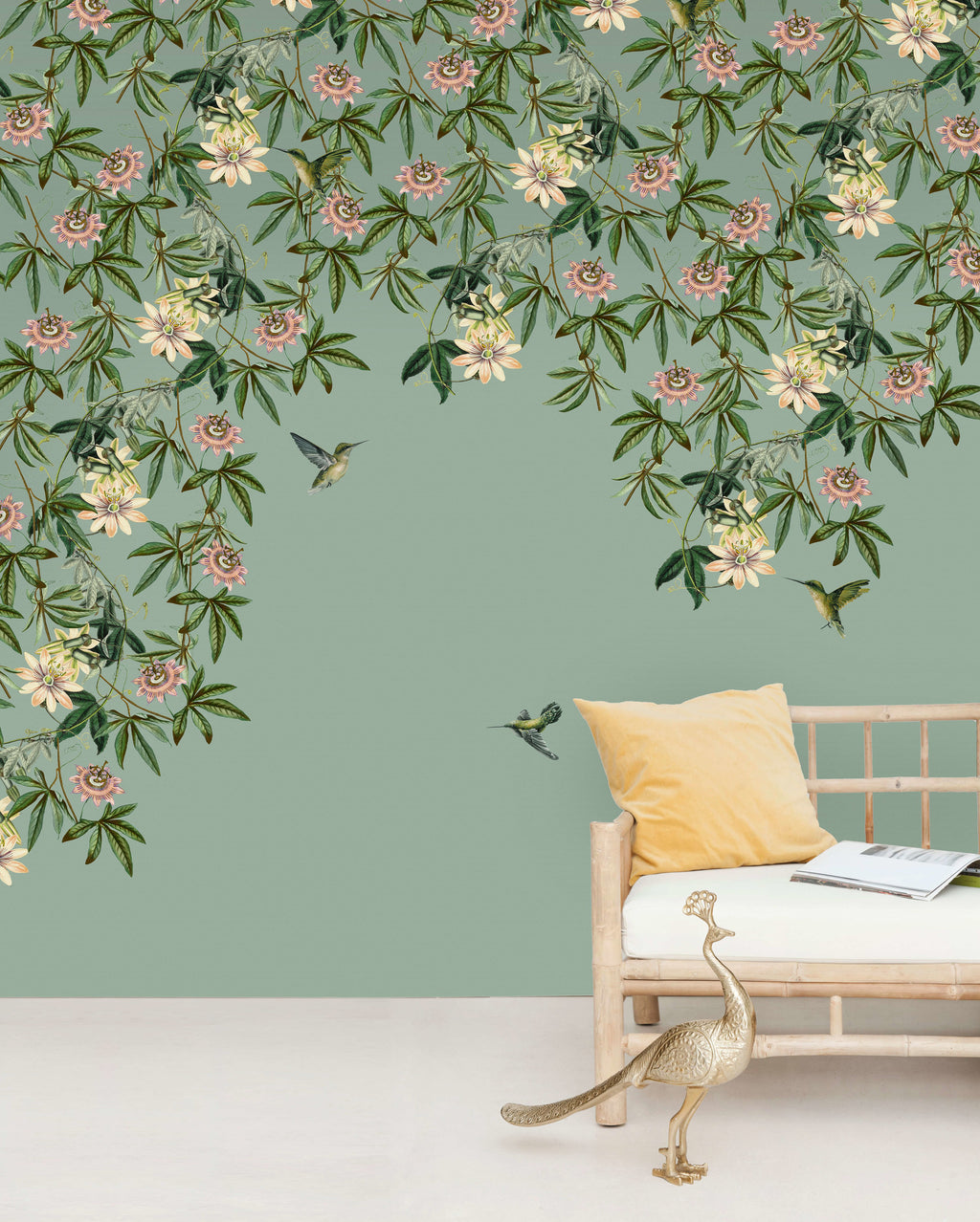 Creative Lab Amsterdam behang Passionate Colibri Wallpaper