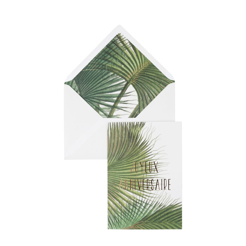 Creative Lab Amsterdam Botanic Palm Greeting Card