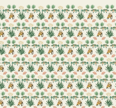 Creative Lab Amsterdam behang Jaipur Wallpaper
