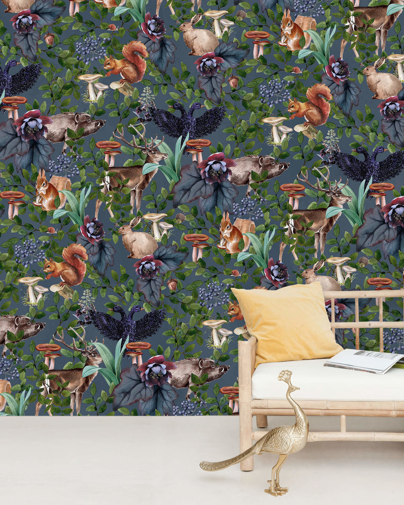 Creative Lab Amsterdam behang Oh Deer Wallpaper