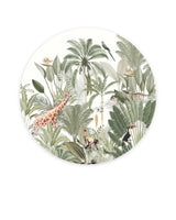 Creative Lab Amsterdam behang cirkel Into the Wild Wallpaper circle