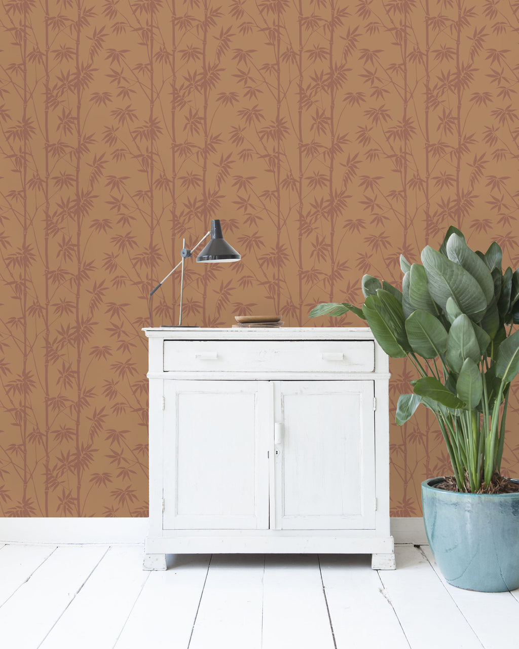 Creative Lab Amsterdam behang Bamboo Wallpaper Stone