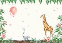 Creative Lab Amsterdam behang Giraffe Wallpaper
