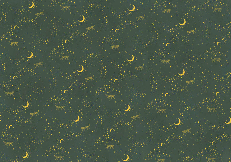 Creative Lab Amsterdam behang Stargazer Wallpaper Gold