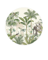 Creative Lab Amsterdam behang cirkel Sunday Walk Wallpaper circle