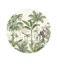 Creative Lab Amsterdam behang cirkel Sunday Walk Wallpaper circle
