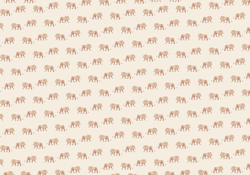 Creative Lab Amsterdam behang Safari King Wallpaper