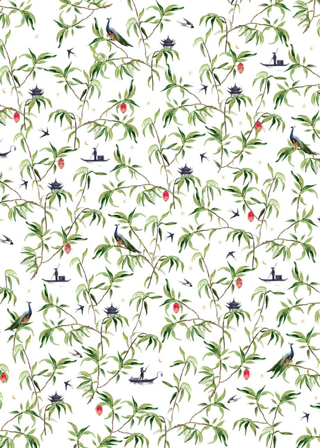 Creative Lab Amsterdam behang Chinese Riverside Wallpaper