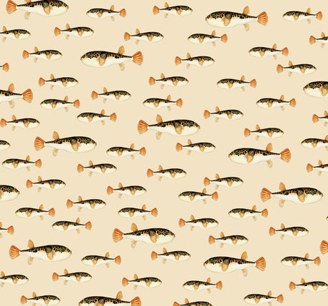 Creative Lab Amsterdam behang Follow My Fin Wallpaper