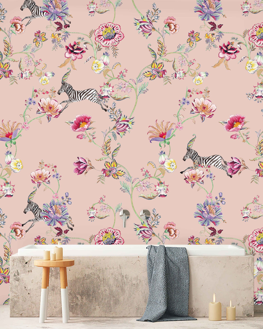 Creative Lab Amsterdam badkamer behang Showpony bathroom Wallpaper