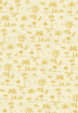 Creative Lab Amsterdam behang Jungle Silhouette Yellow Wallpaper