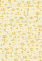 Creative Lab Amsterdam behang Jungle Silhouette Yellow Wallpaper