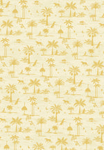 Creative Lab Amsterdam behang Jungle Silhouette Yellow Wallpaper