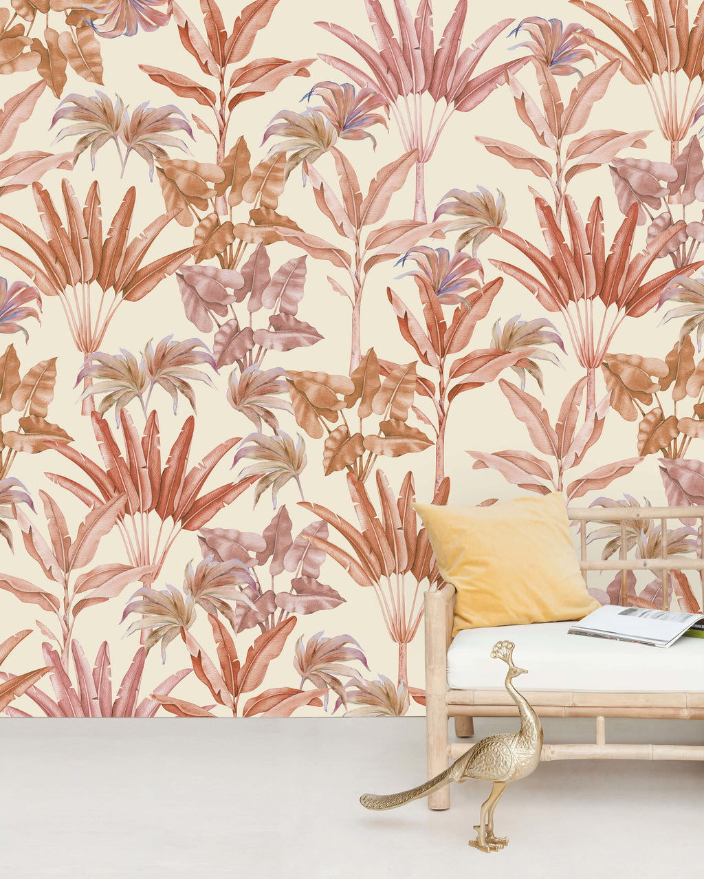 Creative Lab Amsterdam Terra leaves Wallpaper