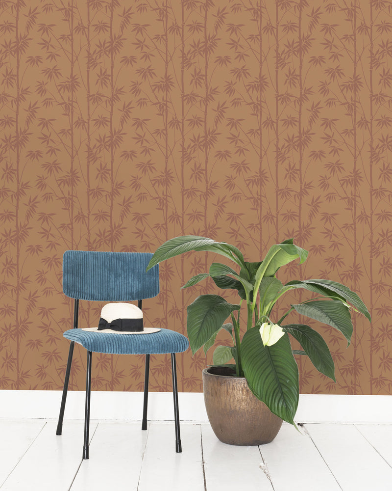 Creative Lab Amsterdam behang Bamboo Wallpaper Stone