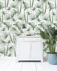 Creative Lab Amsterdam behang Jungle Leaves wallpaper 