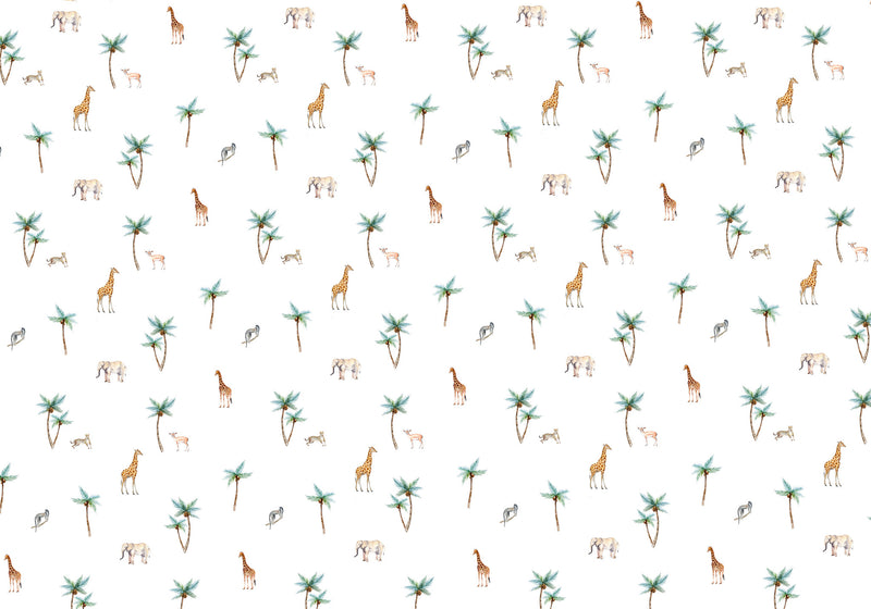 Creative Lab Amsterdam behang Savannah Palmtree Wallpaper