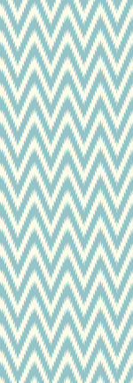 Creative Lab Amsterdam behang Ikat Blue Wallpaper