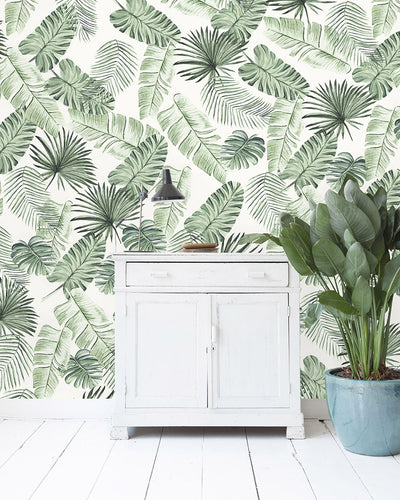 Creative Lab Amsterdam behang Leave Wall Wallpaper