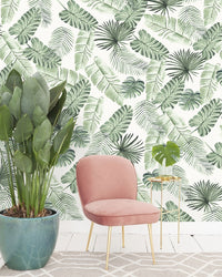 Creative Lab Amsterdam behang Leave Wall Wallpaper