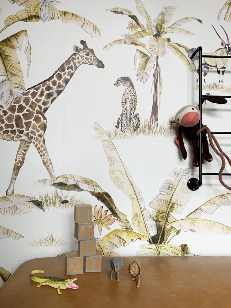 Creative Lab Amsterdam behang African Safari Sunset Wallpaper